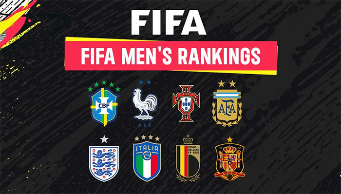 Bảng xếp hạng FIFA tháng 4/2025 - Download.vn